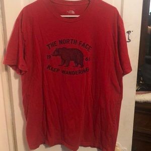 The North Face t shirt